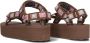 TEVA Multicolor Sandalen W Flatform Universal Crochet - Thumbnail 3