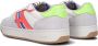 Hoff Sneakers Dames Lage sneakers Damesschoenen Suède Montparnasse Wit combi - Thumbnail 4