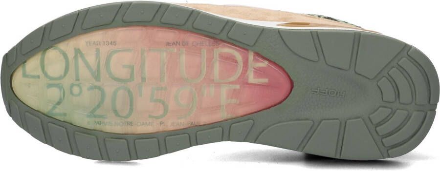 The Hoff Brand Taupe Lage Sneakers Notre Dame