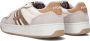 Hoff Sneakers Heren Lage sneakers Herenschoenen Canvas Trocadero Gebroken wit combi - Thumbnail 4