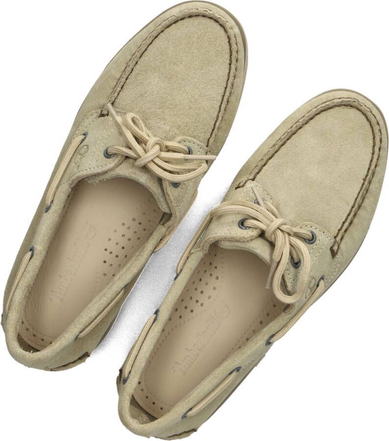 TIMBERLAND Beige Mocassins Classic Boat Heren