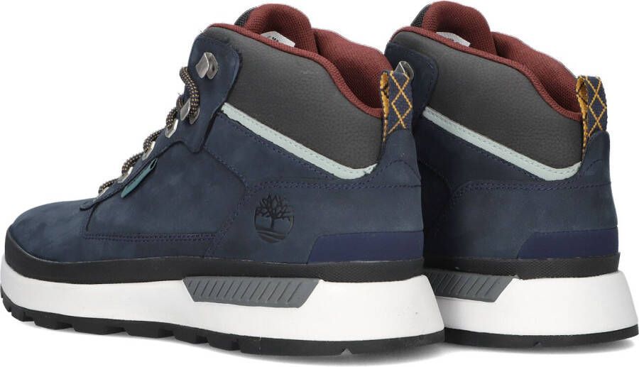 Timberland Blauwe Hoge Sneaker Field Trekker Mid Men