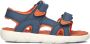 TIMBERLAND Blauwe Sandalen Perkins Row 2-strap - Thumbnail 2