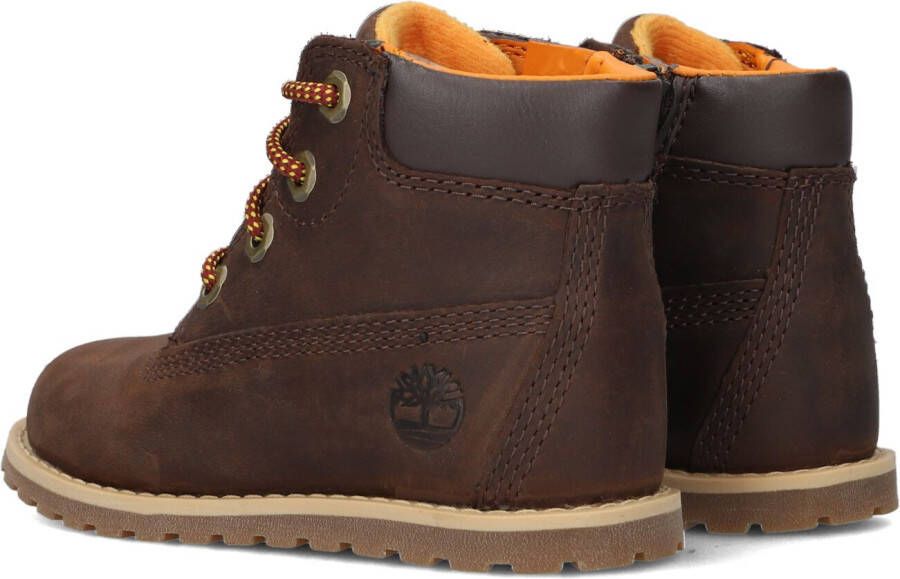 TIMBERLAND Bruine Veterboots Pokey Pine 6in Boot Kids