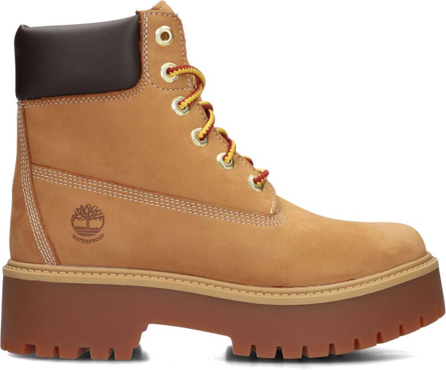 Timberland Camel Veterboots 6 Inch Lace Up