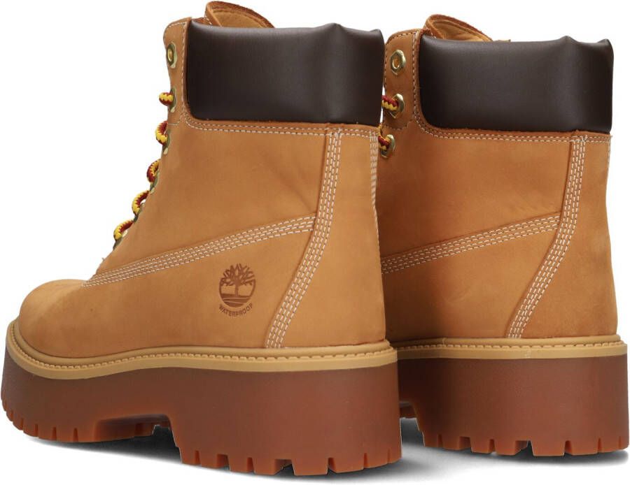 Timberland Camel Veterboots 6 Inch Lace Up