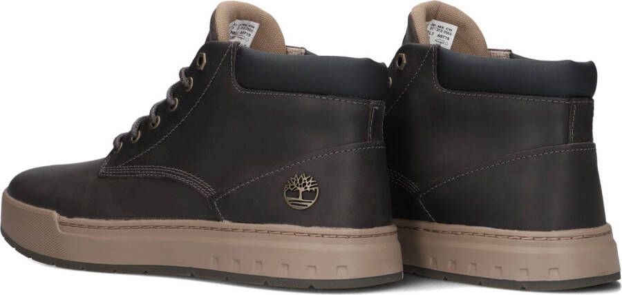 TIMBERLAND Grijze Veterschoenen Maple Grove Mid Lace Up