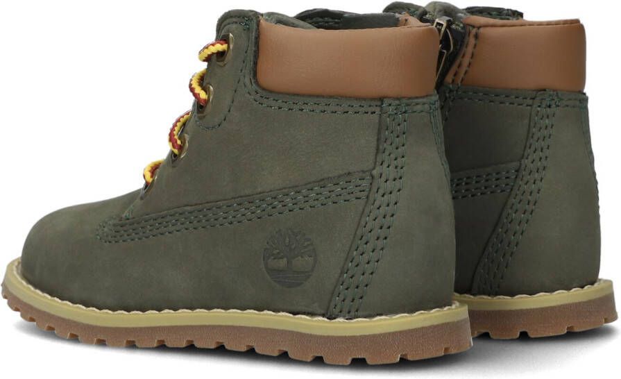 TIMBERLAND Groene Veterboots Pokey Pine 6in Boot Kids