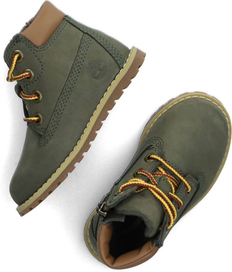 TIMBERLAND Groene Veterboots Pokey Pine 6in Boot Kids