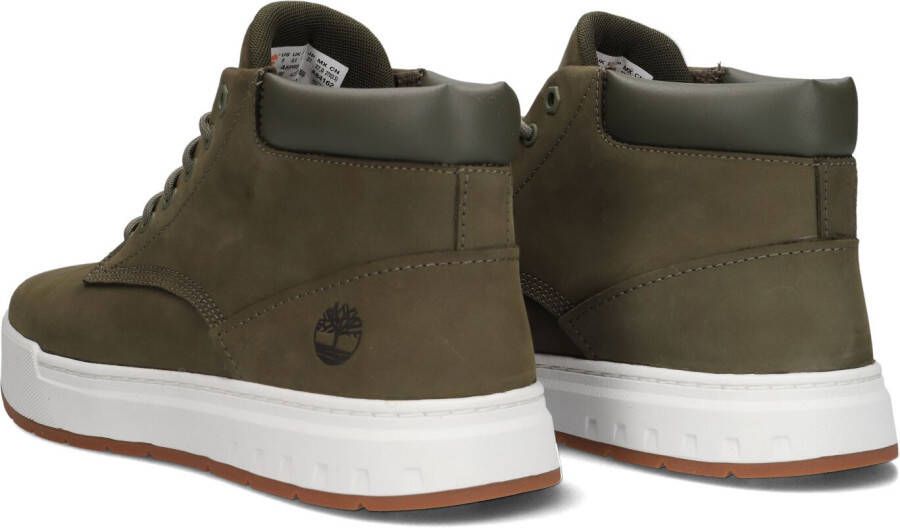 TIMBERLAND Groene Veterschoenen Maple Grove Leather