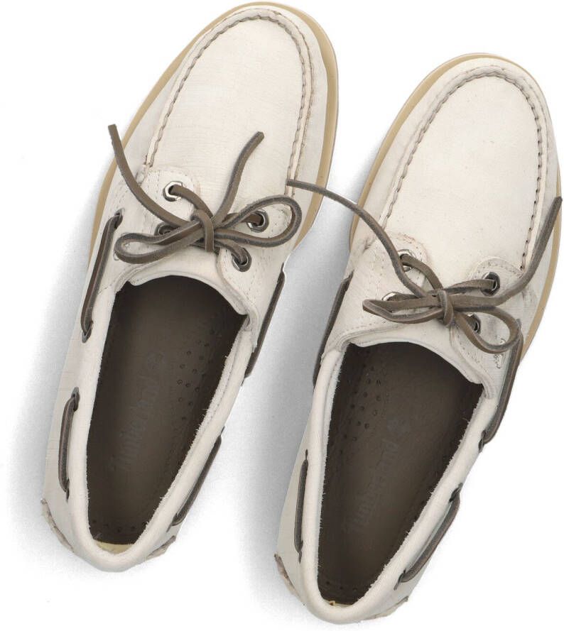 TIMBERLAND Witte Mocassins Classic Boat Heren