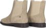 TOMMY HILFIGER Chelsea Boots Dames Flag Low Chelsea Maat: 36 Materiaal: Suède Kleur: Beige - Thumbnail 4