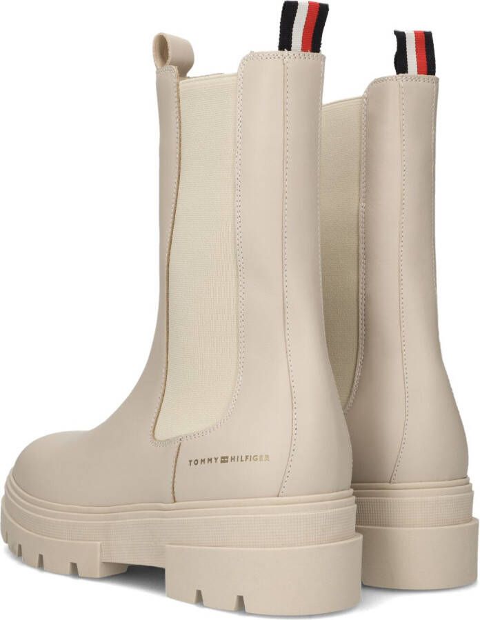Tommy Hilfiger Beige Chelsea Boots Monochromatic Chelsea Boot