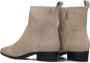 TOMMY HILFIGER Enkellaarsjes Dames Low Cowboy Flat Maat: 37 Materiaal: Suède Kleur: Beige - Thumbnail 3