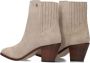 TOMMY HILFIGER Beige Enkellaarsjes Western Mid Heel S - Thumbnail 3
