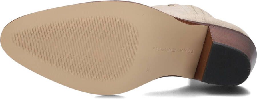 TOMMY HILFIGER Beige Enkellaarsjes Western Mid Heel S