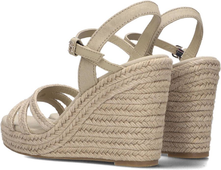 Tommy Hilfiger Beige Espadrilles Essential Basic Wedge