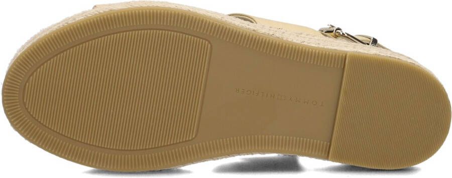 TOMMY HILFIGER Beige Espadrilles Mid Wedge Sandal