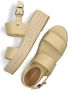 TOMMY HILFIGER Espadrilles Dames Mid Wedge Sandal Maat: 39 Materiaal: Katoen Kleur: Beige - Thumbnail 7