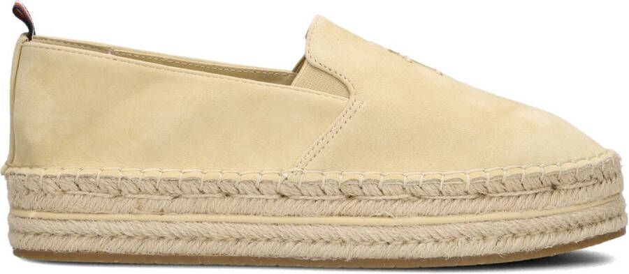 TOMMY HILFIGER Beige Espadrilles Th Embroided Flatform