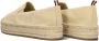 Tommy Hilfiger Beige Embroided Flatform Espadrilles Beige Dames - Thumbnail 5