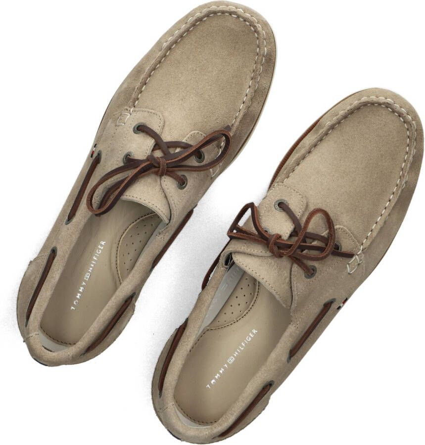 TOMMY HILFIGER Beige Mocassins Th Boat Shoe Core Suede