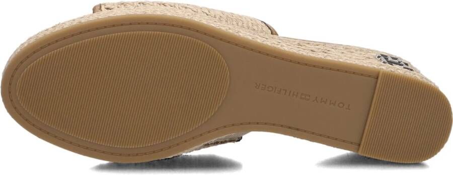 TOMMY HILFIGER Beige Muiltjes Th Rope Wedge