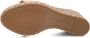 Tommy Hilfiger Beige Sleehak Sandalen met Zilveren Details Beige Dames - Thumbnail 8