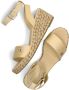 TOMMY HILFIGER Beige Sandalen Colorful Wedge Satin - Thumbnail 6