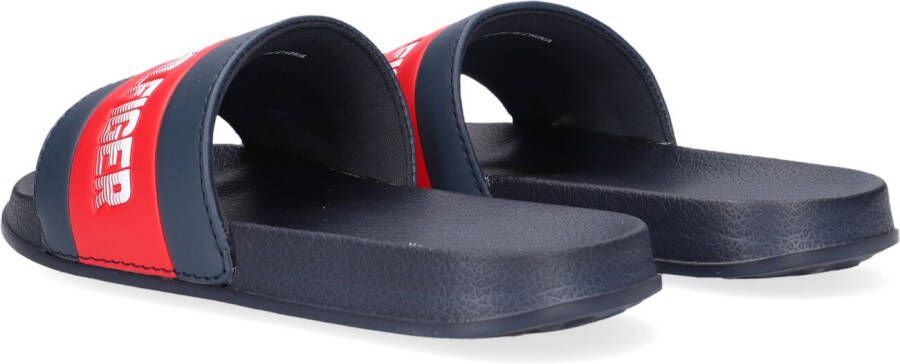 Tommy Hilfiger Badslippers FLAG PRINT POOL SLIDE met logo-opschrift op de hiel - Foto 6
