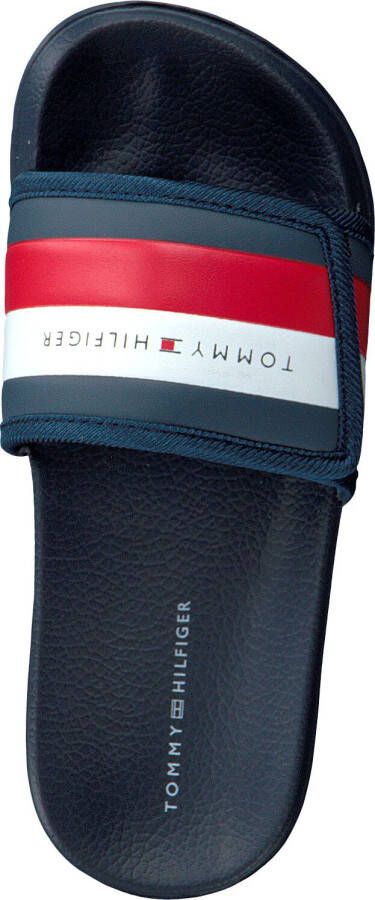 Tommy Hilfiger Blauwe Badslippers Maxi Velcro Pool Slide - Foto 6