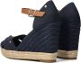 Tommy Hilfiger NU 21% KORTING: highheel sandaaltjes BASIC OPENED TOE HIGH WEDGE met een stijlvol logoborduursel - Thumbnail 6