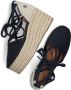 Tommy Hilfiger Espadrilles CLOSED TOE LINEN FLATFORM zomerschoen wig hak met mooie enkelveters - Thumbnail 7