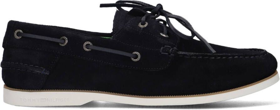 Tommy Hilfiger Blauwe Mocassins Th Boat Shoe Core