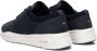 Tommy Hilfiger Comfort Hybrid Shoe Sneakers Leren Sneaker Heren Blauw - Thumbnail 4