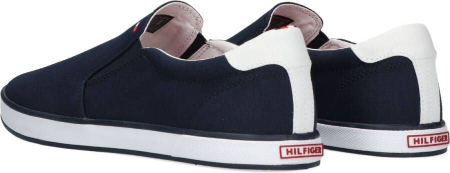 Tommy Hilfiger Blauwe Lage Sneakers Iconic Slip On