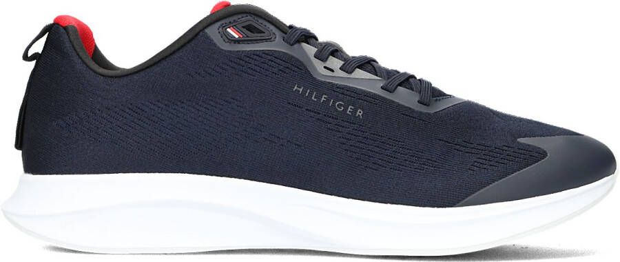 Tommy Hilfiger Blauwe Lage Sneakers Lightweight Sleek Runner