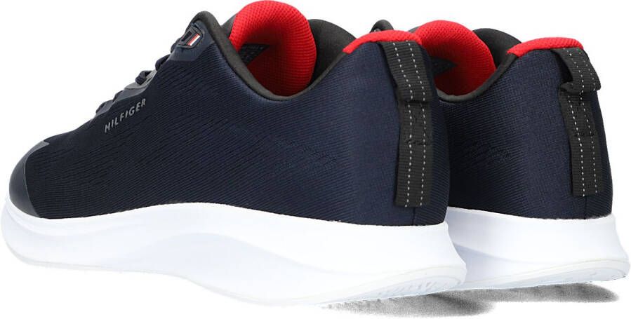 Tommy Hilfiger Blauwe Lage Sneakers Lightweight Sleek Runner