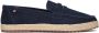 Tommy Hilfiger TH Heren TH Espadrille Classic Suede Desert Sky BLAUW - Thumbnail 6