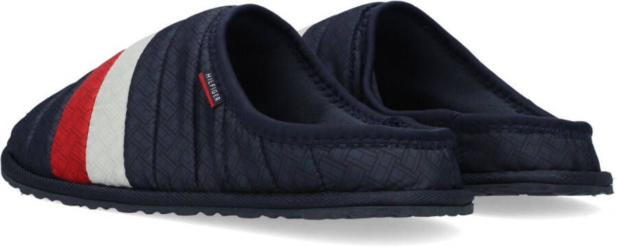 TOMMY HILFIGER Blauwe Pantoffels Corporate Padded Homeslipper