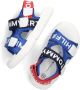 Tommy hilfiger Klittenband Sandaal Jongens Rood Blauw - Thumbnail 7
