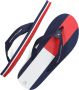 Tommy Hilfiger teenslippers donkerblauw Jongens Polyester 36 - Thumbnail 7