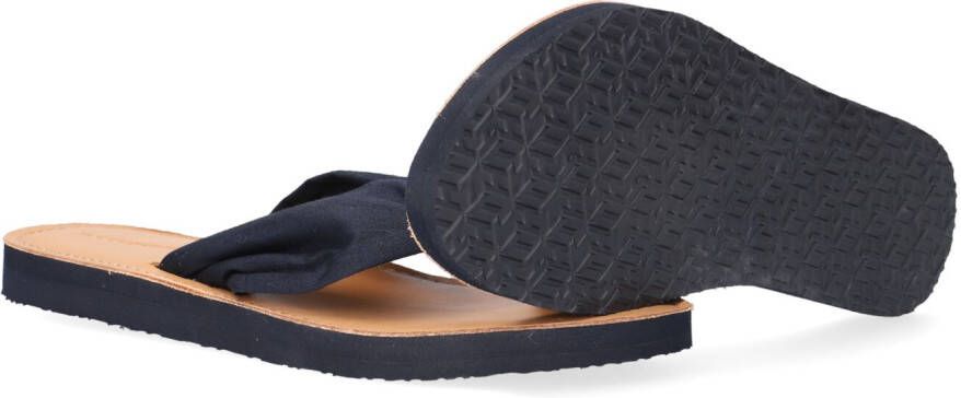 Tommy Hilfiger Blauwe Teenslippers Beach Sandal