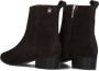 TOMMY HILFIGER Enkellaarsjes Dames Low Cowboy Flat Maat: 36 Materiaal: Suède Kleur: Bruin - Thumbnail 4