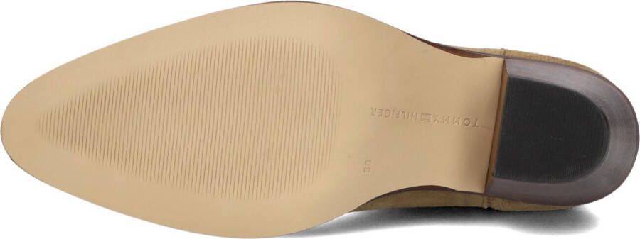 TOMMY HILFIGER Bruine Enkellaarsjes Western Mid Heel S