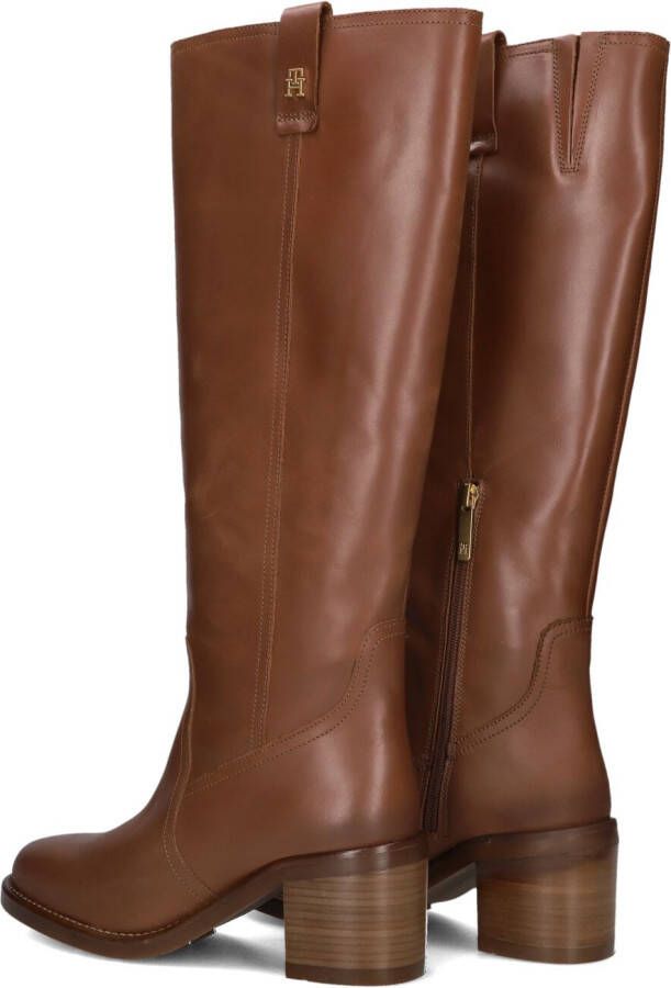 TOMMY HILFIGER Bruine Laarzen Riding Long Boot Block