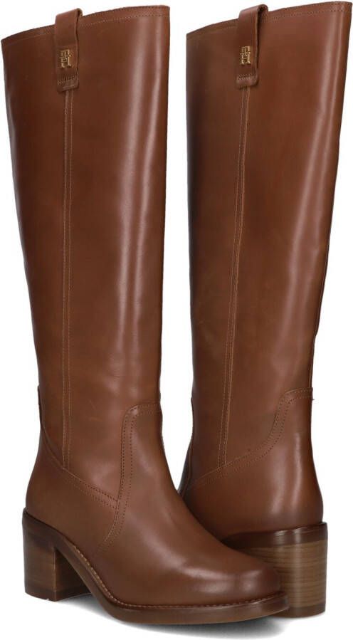 TOMMY HILFIGER Bruine Laarzen Riding Long Boot Block