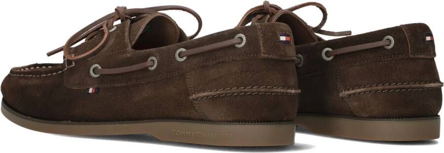 TOMMY HILFIGER Bruine Mocassins Th Boat Shoe Core Suede