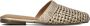 TOMMY HILFIGER Bruine Slippers Crochet Metallic Leather - Thumbnail 2