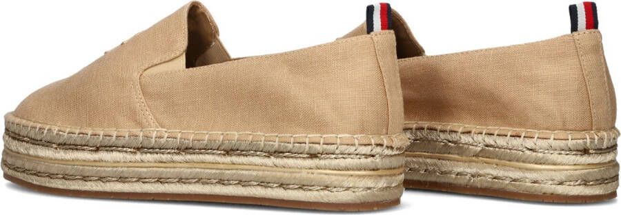 TOMMY HILFIGER Camel Espadrilles Th Embroidered Flatform